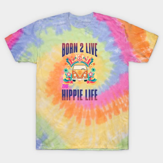 Hippie Life T-Shirt by masksutopia